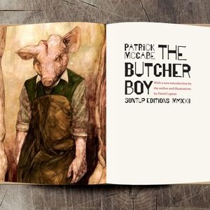 SUNTUP EDITIONS "The Butcher Boy" by Patrick McCabe, Artist Edition Book w/case